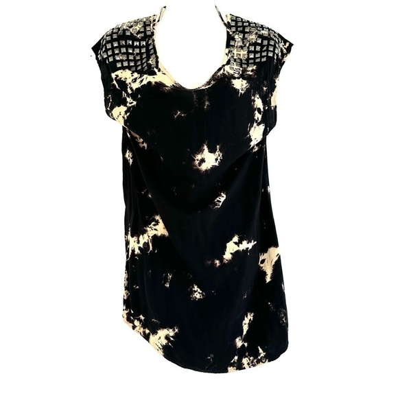 Shoulder studded bleached dress - Picture 1 of 7